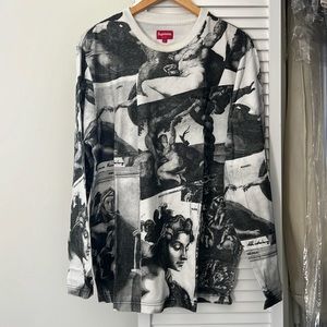 Supreme long sleeve crew neck tee
